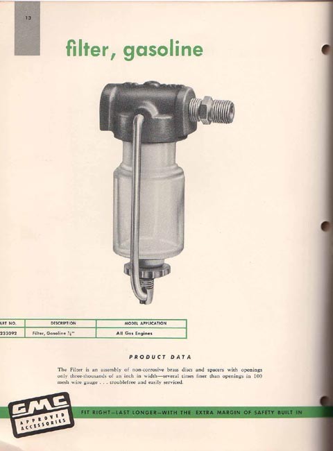 1956 GMC Accesories Brochure Page 25